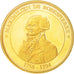 France, Medal, Révolution Française, Robespierre, MS(65-70), Copper Gilt