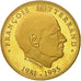 France, Medal, François Mitterrand, Président de la République, Thiébaud