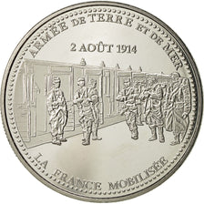Francia, medaglia, Première Guerre Mondiale, Centenaire, SPL+, Nichel