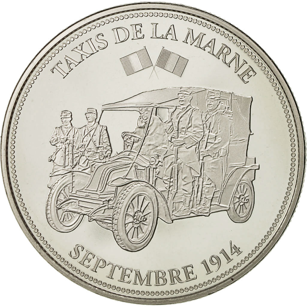 Francja, Medal, Centenaire de la Première Guerre Mondiale, Taxis de la Marne