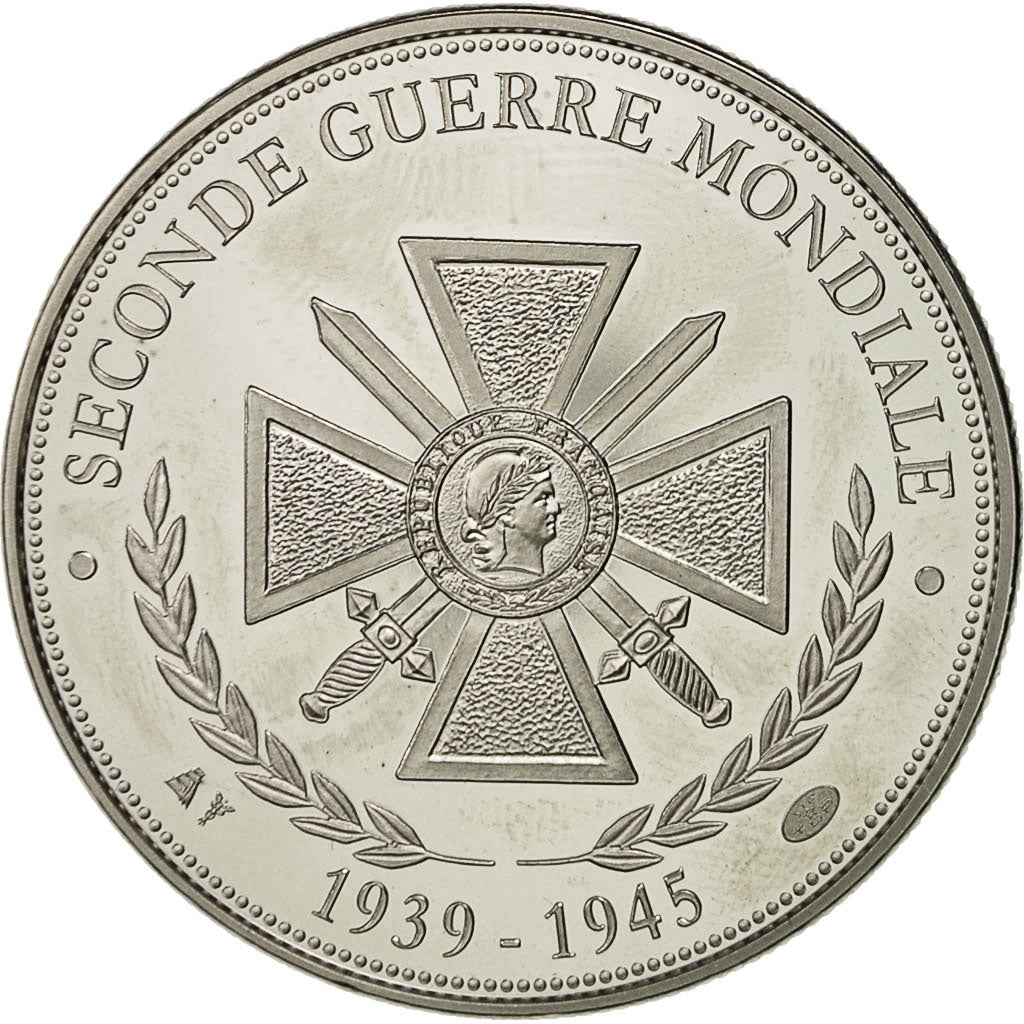 Francia, medaglia, Seconde Guerre Mondiale, Victoire du 8 Mai 1945, SPL+, Nichel