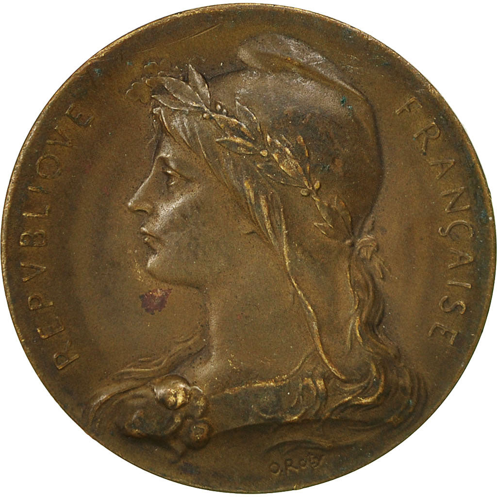 France, Médaille, Assistance Publique, Bureau de Bienfaisance, Paris, 1934