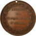 France, Medal, Comice Agricole d'Avallon, AU(50-53), Copper