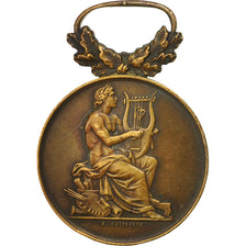 France, Medal, Sociétés musicales et chorales, Vatinelle, AU(55-58), Bronze
