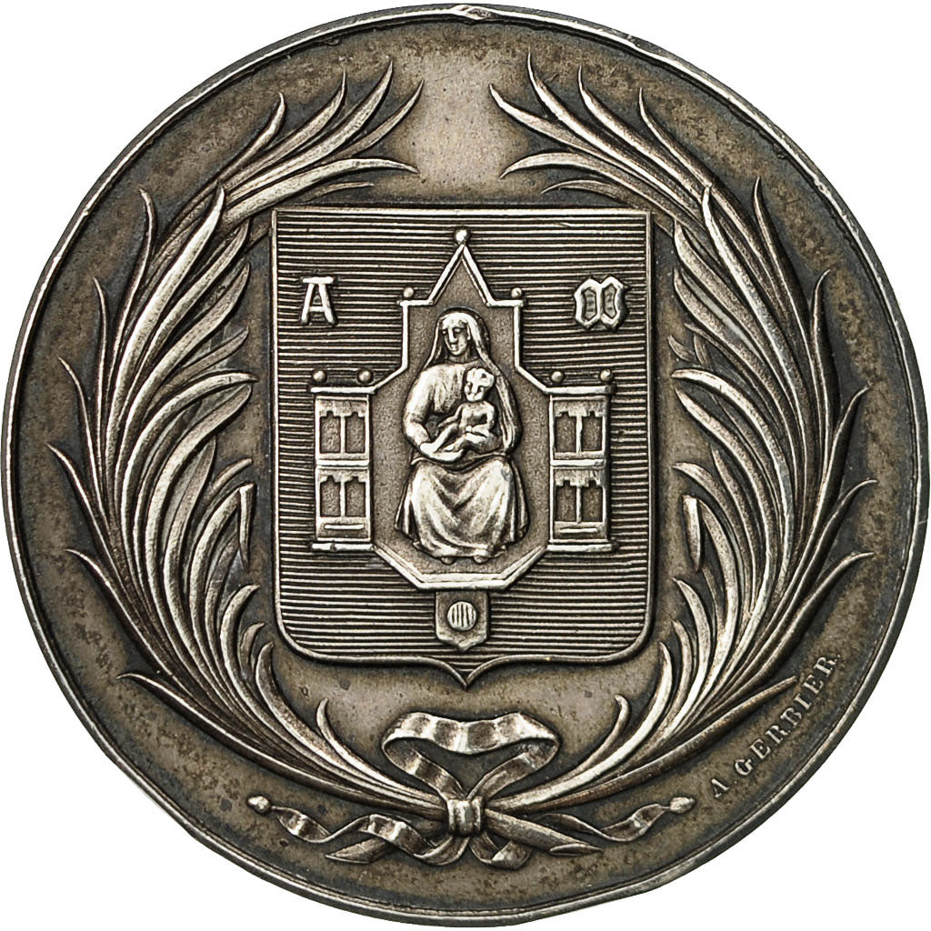 Frankreich, Medaille, Ecole Nationale de Musique, Montpellier, Gerbier, VZ+