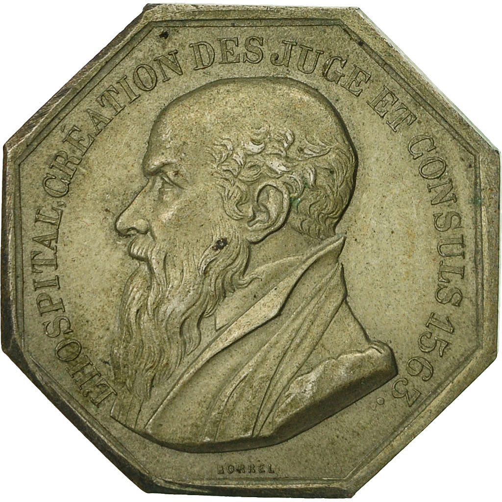 France, Token, Agréés du Tribunal de Commerce de Paris, 1808, Borrel