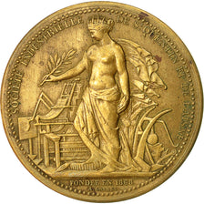 France, Medal, Société Industrielle de St Quentin, Borrel, AU(50-53), Bronze