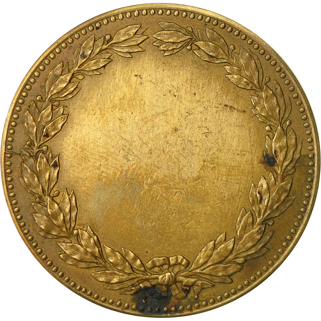 France, Medal, Société Industrielle de St Quentin, Borrel, AU(50-53), Bronze