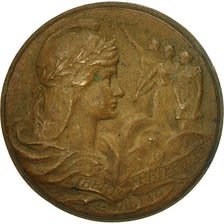 France, Medal, Association des Instituteurs, Erdmann, VF(20-25), Bronze
