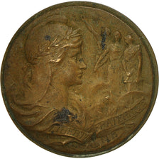 Frankreich, Medaille, Association des Instituteurs, Erdmann, S, Bronze