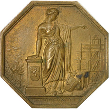 France, Token, Compagnies d'Assurances, Le Nord, 1851, Lecomte, EF(40-45)