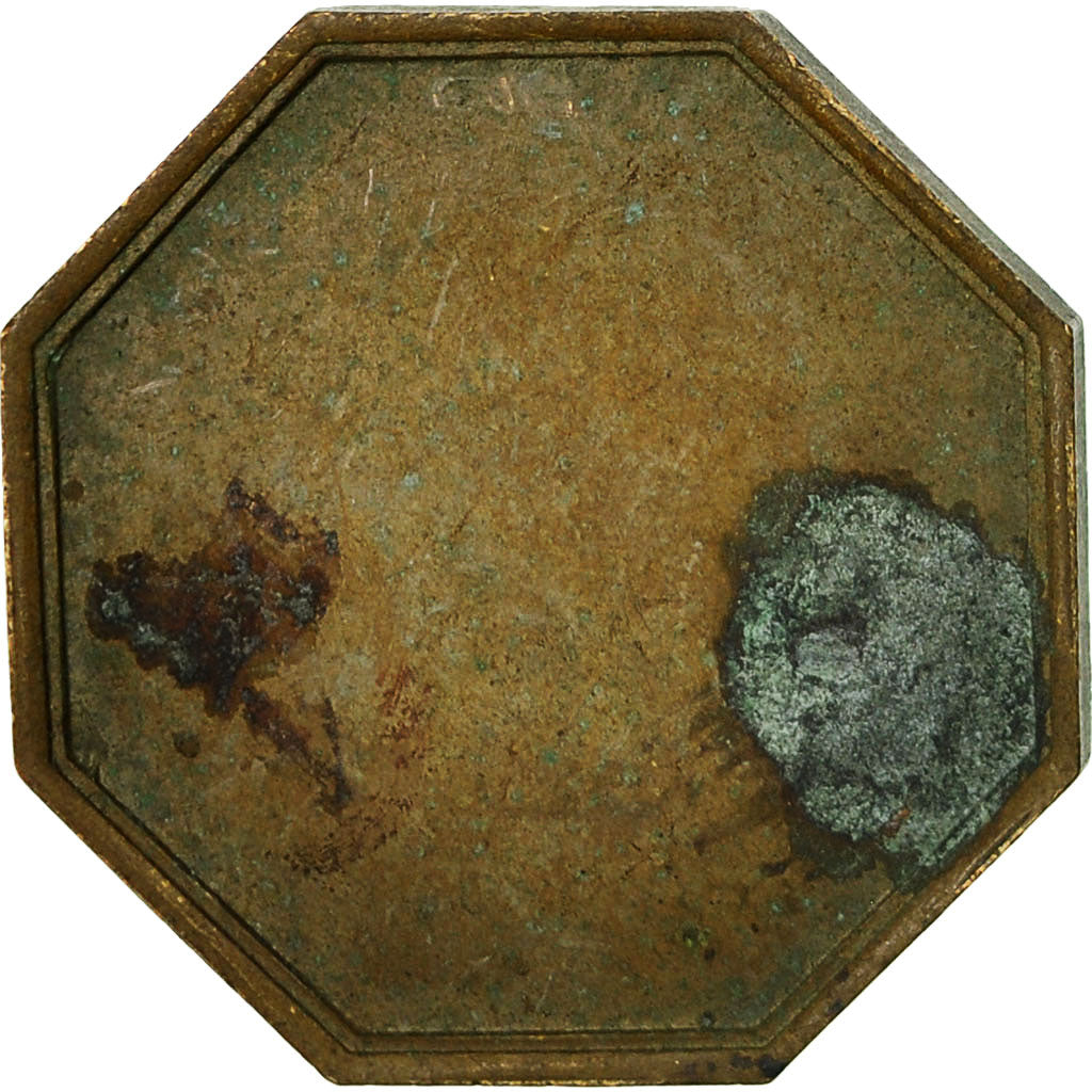 France, Token, Compagnies d'Assurances, Le Nord, 1851, Lecomte, VF(30-35)