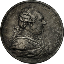 Francia, medaglia, Révolution française,Abandon des Privilèges, 1789
