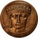 Francia, medaglia, Notariat Français, Justinien Ier, 1973, Andrei, SPL, Bronzo