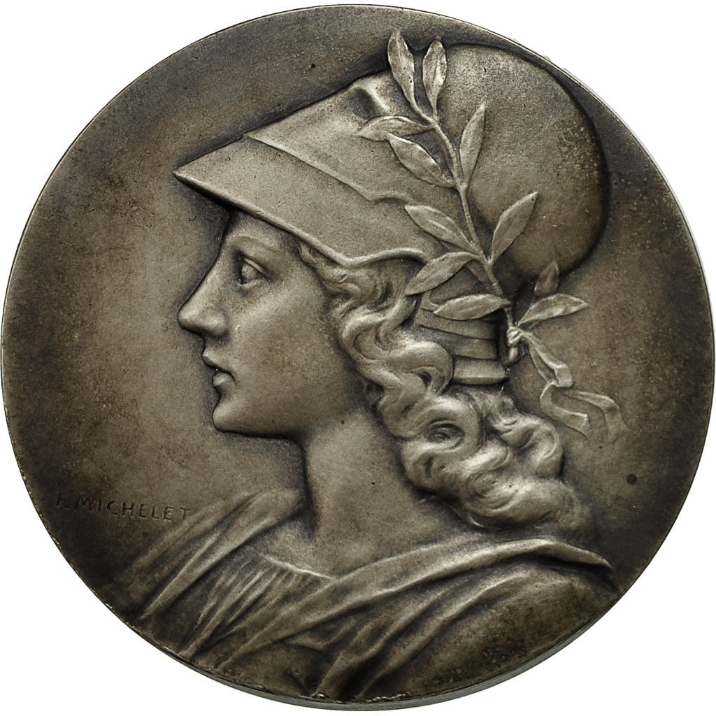 France, Medal, Prix du Conseil Général du Nord, Michelet, MS(63), Silvered