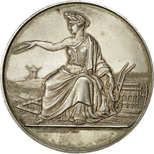 France, Médaille, Comice Agricole de l'Arrondissement de Lille, 1853, Lecomte