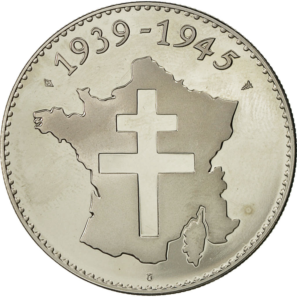 Frankreich, Medaille, Seconde Guerre Mondiale, Campagne d'Italie, STGL, Nickel