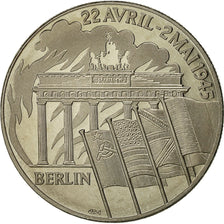 France, Medal, Seconde Guerre Mondiale, Berlin, 1945, MS(65-70), Nickel