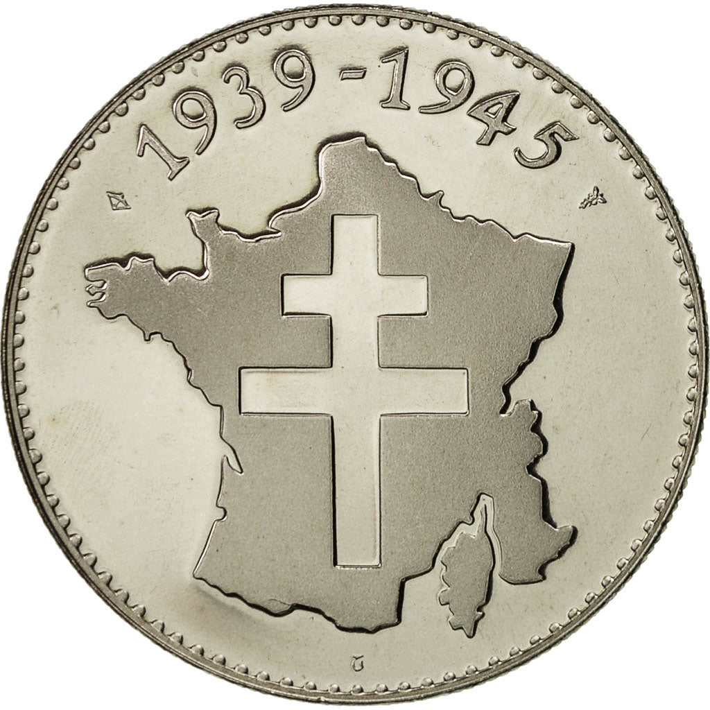 France, Medal, 1939-1945, Conseil National de la Résistance, Jean Moulin