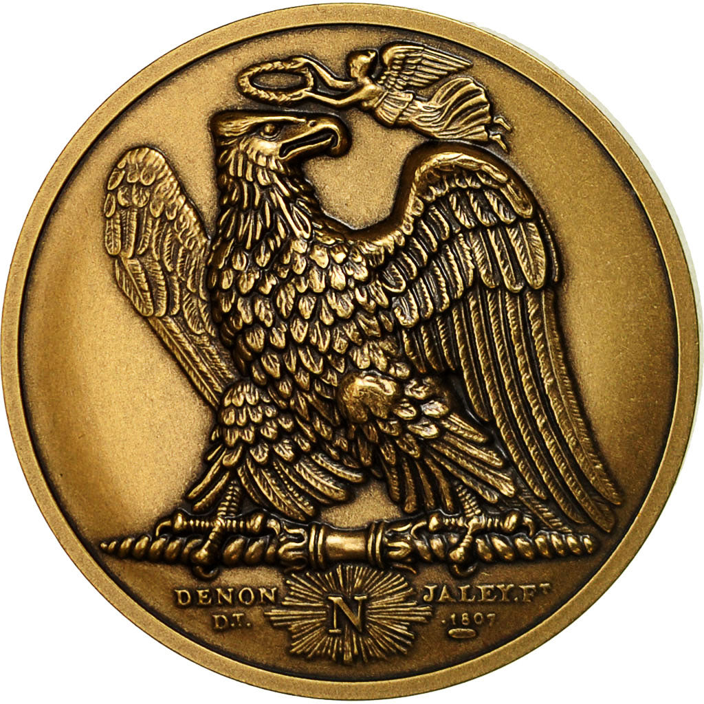 Francia, medalla, Napoléon Ier en Egypte, Denon, SC+, Bronce