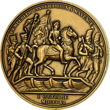 Francja, Medal, Napoléon Ier, l'Empereur passe le Rhin à Mayence, Denon
