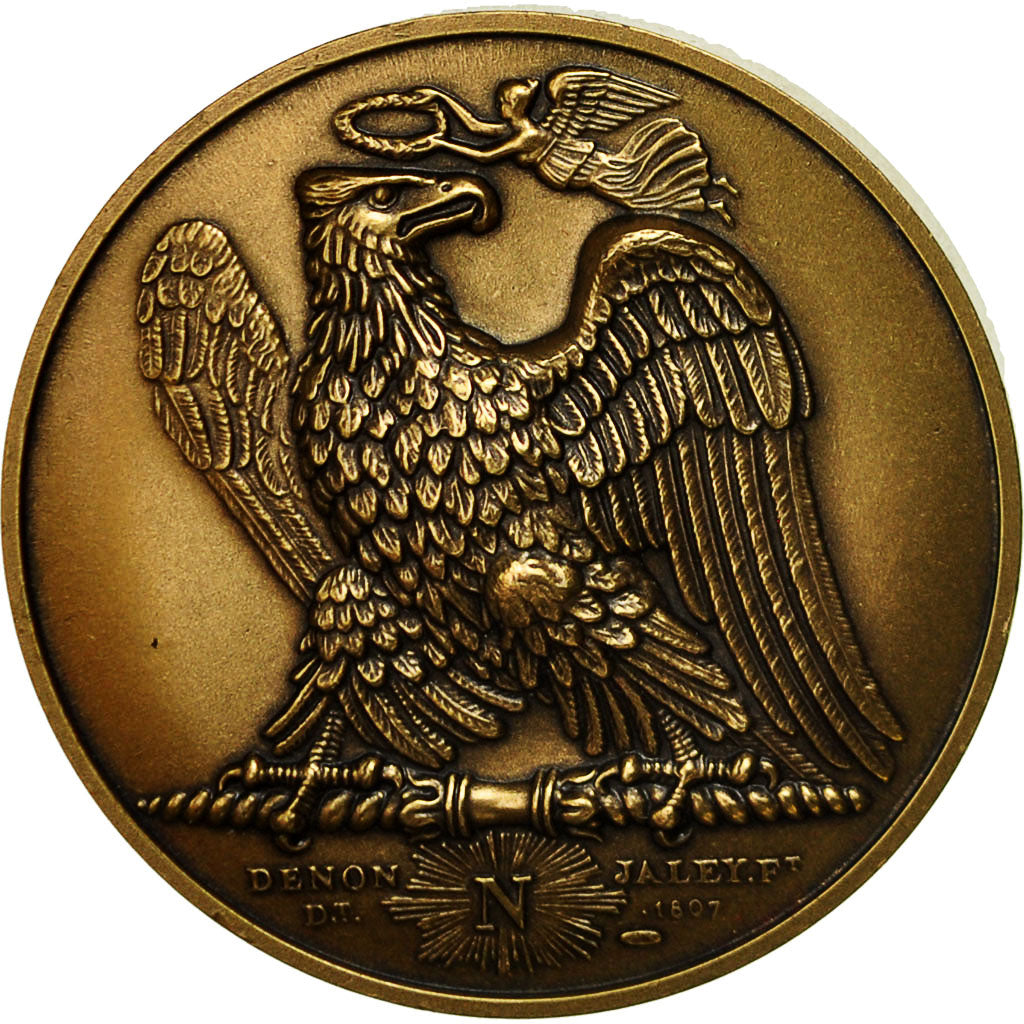 Francja, Medal, Napoléon Ier, l'Empereur passe le Rhin à Mayence, Denon