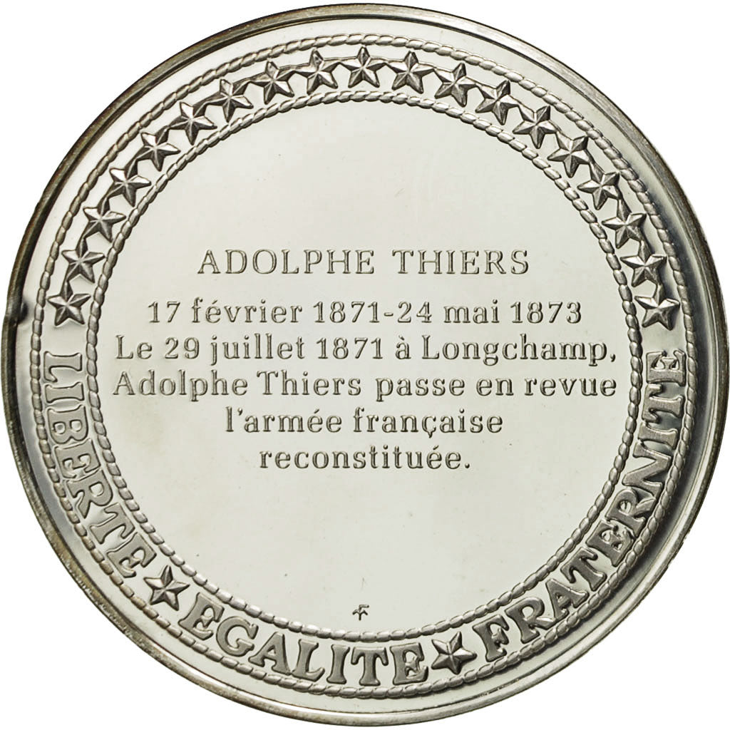 France, Médaille, Les Présidents de la République, Adolphe Thiers, SPL+