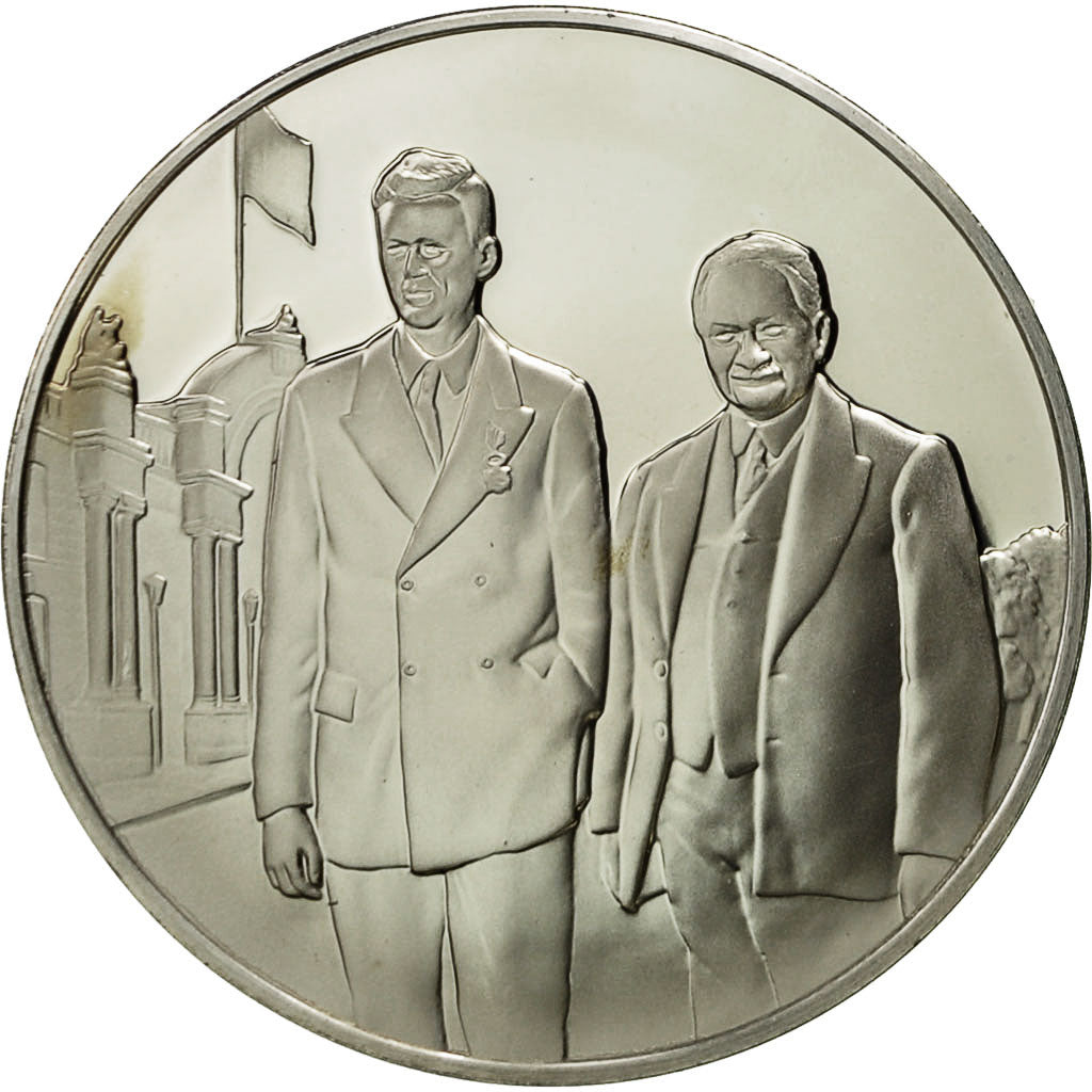 France, Medal, Les Présidents de la République, Gaston Doumergue, MS(64)