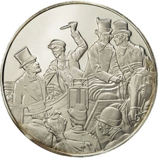 Francia, medaglia, Les Présidents de la République, Sadi Carnot, SPL+, Argento