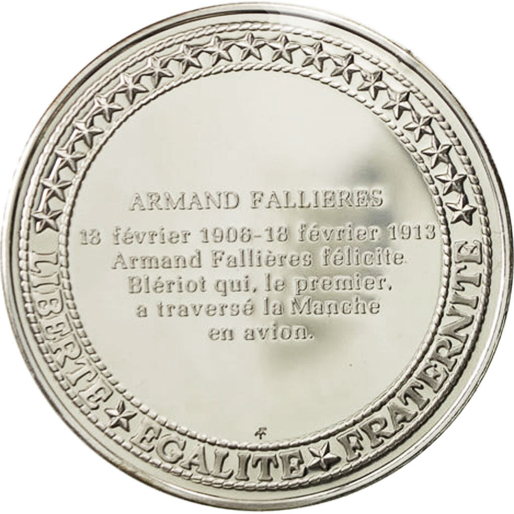 France, Médaille, Les Présidents de la République, Armand Fallières, SPL+