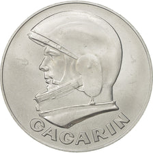 Russia, Medal, First Man in Space, Gagarin, Vostok, 1961, MS(64), Aluminium
