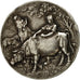 France, Medal, Société d'Agriculture de l'Arrondissement d'Avesnes, Rives