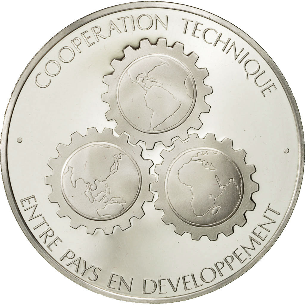 France, Medal, Nations Unies, Coopération entre Pays en Développement, 1978