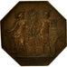 France, Token, Louis Philippe Ier, Chambre de Commerce de Caen, 1848, Pingret