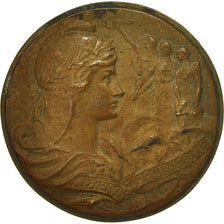 France, Medal, Association des Instituteurs, Erdmann, VG(8-10), Bronze