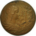 France, Medal, Association des Instituteurs, Erdmann, VG(8-10), Bronze