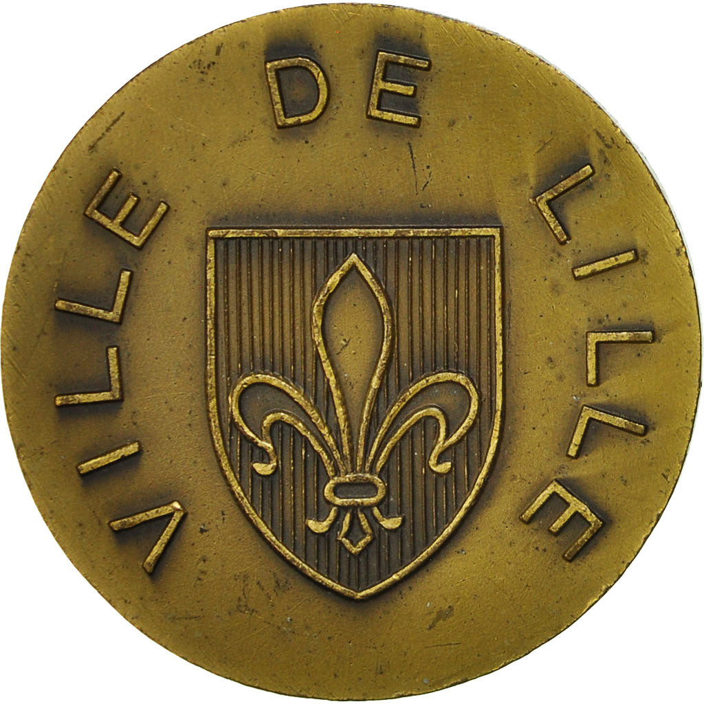 France, Medal, Ville de Lille, EF(40-45), Bronze