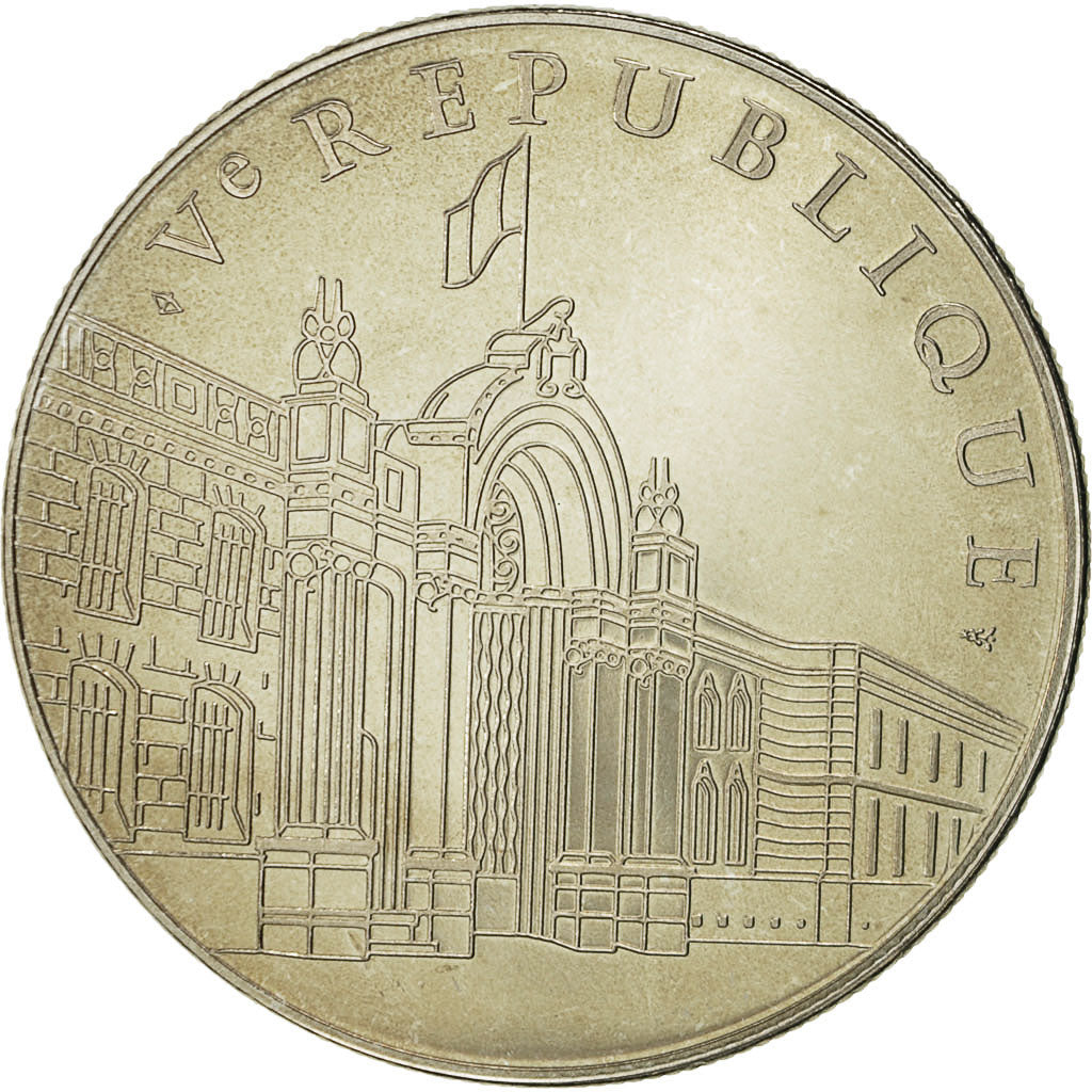 France, Medal, Vème République, Charles De Gaulle, MS(63), Nickel