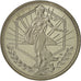 Francja, Medal, L'Europe, Semeuse, 2001, MS(64), Nikiel