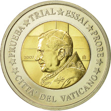 France, Médaille, 2 Euro Essai du Vatican, 2006, SPL+, Bi-Metallic