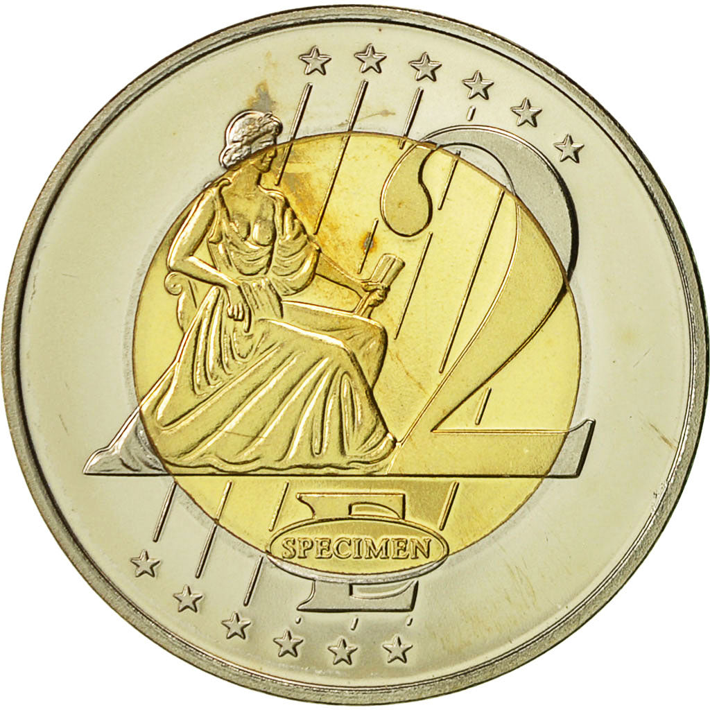 France, Médaille, 2 Euro Essai du Vatican, 2006, SPL+, Bi-Metallic
