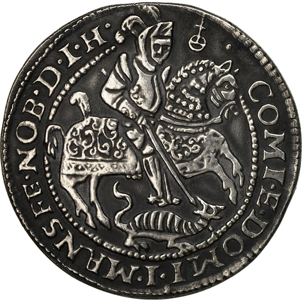 France, Médaille, Saint Georges Terrassant le Dragon, 1965, SPL, Argent
