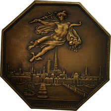 France, Token, Chambre de Commerce de Normandie, Rouen, Lecomte, MS(63), Bronze