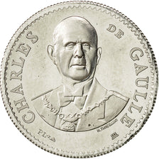 France, Medal, 25 ème Anniversaire de la Vème République,De Gaulle, 1983