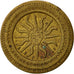 France, Token, 20 Centimes à Consommer, Cartaux, AU(50-53), Brass