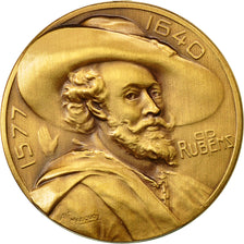 Belgique, Médaille, Rubens, Anvers, SPL+, Bronze