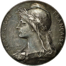 France, Medal, Comité des Bâtiments Civils, Aisne, Roty, AU(55-58), Silver