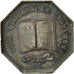 France, Token, Chambre des Notaires de Saint Quentin, Aisne, AU(55-58), Silver