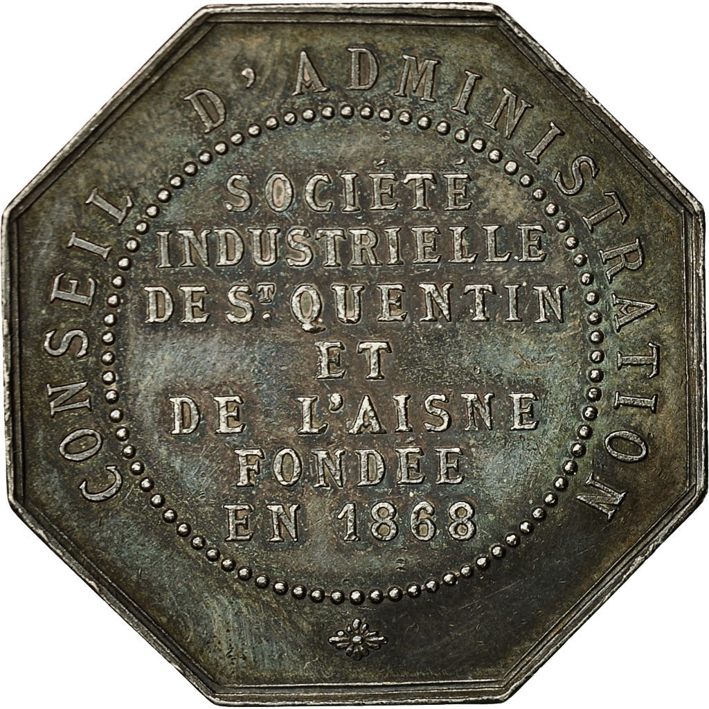 France, Token, Société Industrielle de Saint Quentin et de l'Aisne, Borrel