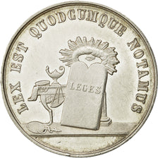 France, Token, Notaires de Laon, Undated, MS(60-62), Silver